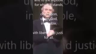 The Pledge of Allegiance. Its a pity God family and country have been removed from schools 🙏🏼🇺🇸