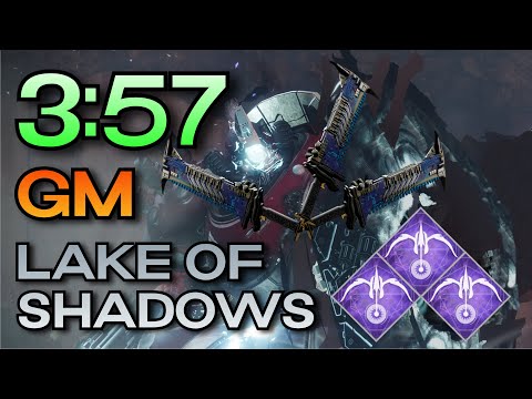 Grandmaster Lake of Shadows in less than 4 minutes! (3:57)