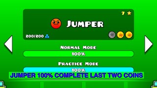Jumper Last two coins 100% complete