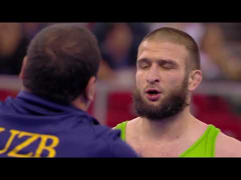 1/4 GR - 77 kg: T. LORINCZ (HUN) v. B. NALGIEV (UZB)