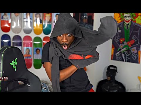 BruceDropEmOff Wearing his RARE Raf Simons Penelope Hoodie