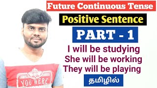 Future Continuous Tense PART 1  Positive Sentence 