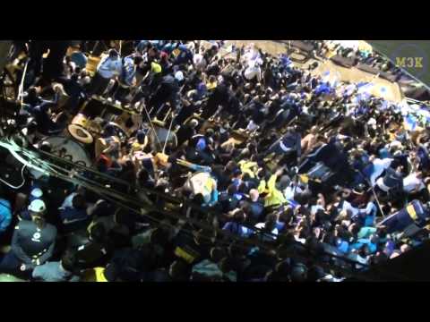 "Boca Estudiantes Ini12 / Cuando me muera no quiero nada de flores" Barra: La 12 • Club: Boca Juniors