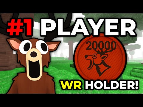 Playing With THE #1 LEADERBOARD PLAYER In 99 Nights In The Forest! (20,000 DAYS)