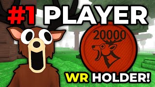 Playing With THE #1 LEADERBOARD PLAYER In 99 Nights In The Forest! (20,000 DAYS)