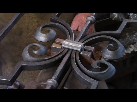 CBA/ABANA Level III Grille: Making the Grille Frame & Frame assembly - Edited video