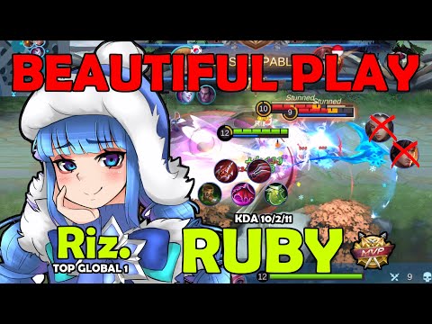 NEW META! RUBY EXECUTE! - TOP GLOBAL 1 RUBY BY Riz. - MOBILE LEGENDS