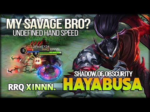 Undefined Hand Speed Level. Perfect Skill Timing! RRQ XINNN. - Mobile Legends