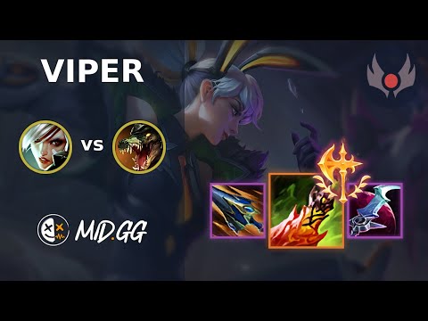 MID.GG: [ Viper ] Riven TOP vs Renekton | NA GRANDMASTER | LOL Season 2026