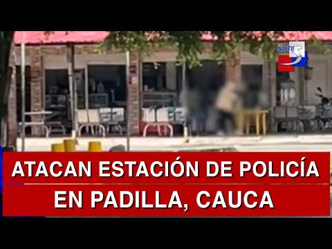 🔴 #ultimahora / Atacan estación de policía en Padilla, Cauca - 12 de Noviembre de 2025