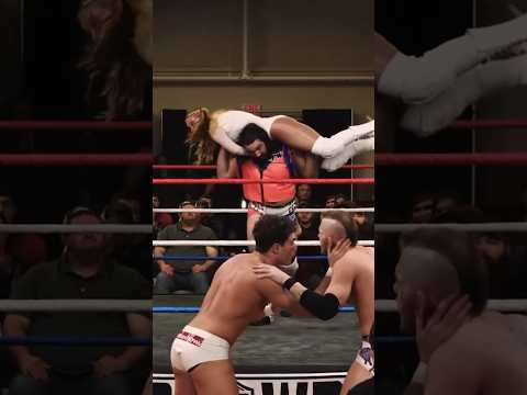 Ava Everett LAUNCHED by Rip Byson #Wrestling #Shorts #Intergender