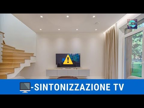 COSA FARE SE LA TV NON TROVA I CANALI? PROVA A SINTONIZZARE LA TV |  FAI LA RICERCA CANALI DVBT2