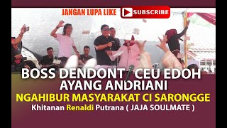 Download lagu LUAR BIASA!  BOSS DENDONT, CEU EDOH& AYANG ANDRIANI  Bulan Sapotong... Ngahibur warga  ci Sarongge mp3