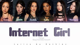 Download lagu Internet Girl - Katseye (캣츠아이)- Color Coded Lyrics - Song from concert mp3