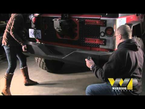 Warrior Products - JK Rear Bumper Installation