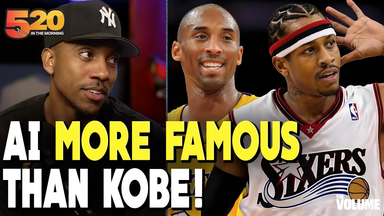 Jeff Teague says Allen Iverson was MORE FAMOUS than Kobe Bryant | Club 520 x 76ers x Lakers