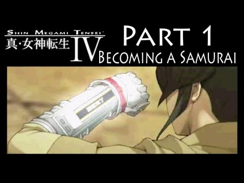 Shin Megami Tensei IV - Part 1: Becoming A Samurai! English Walkthrough with Abdallah