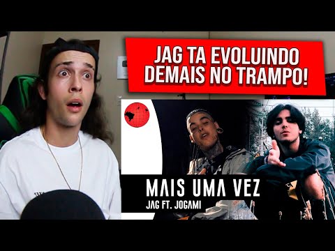 (JAG TA MANDANDO HIT 🔥) REAGINDO a @Jag ft. Jogami - "Mais Uma Vez" - REACT/REAÇÃO