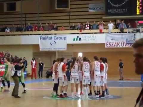 Aluinvent-DVTK - Sopron 14/15 döntő, 2.meccs - A lefújás pillanata