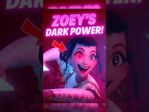 Zoey’s Eyes Reveal a Dark Secret in K-Pop Demon Hunters? 👀🔥
