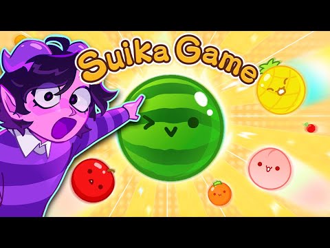 Playing Suika Game For The First Time (HELP ME GET WATERMELON)