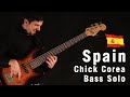 Pablo Della Bella - Bass Solo "Spain" HD 