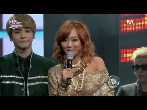131212 M countdown Winning on this week - Hyorin One way love