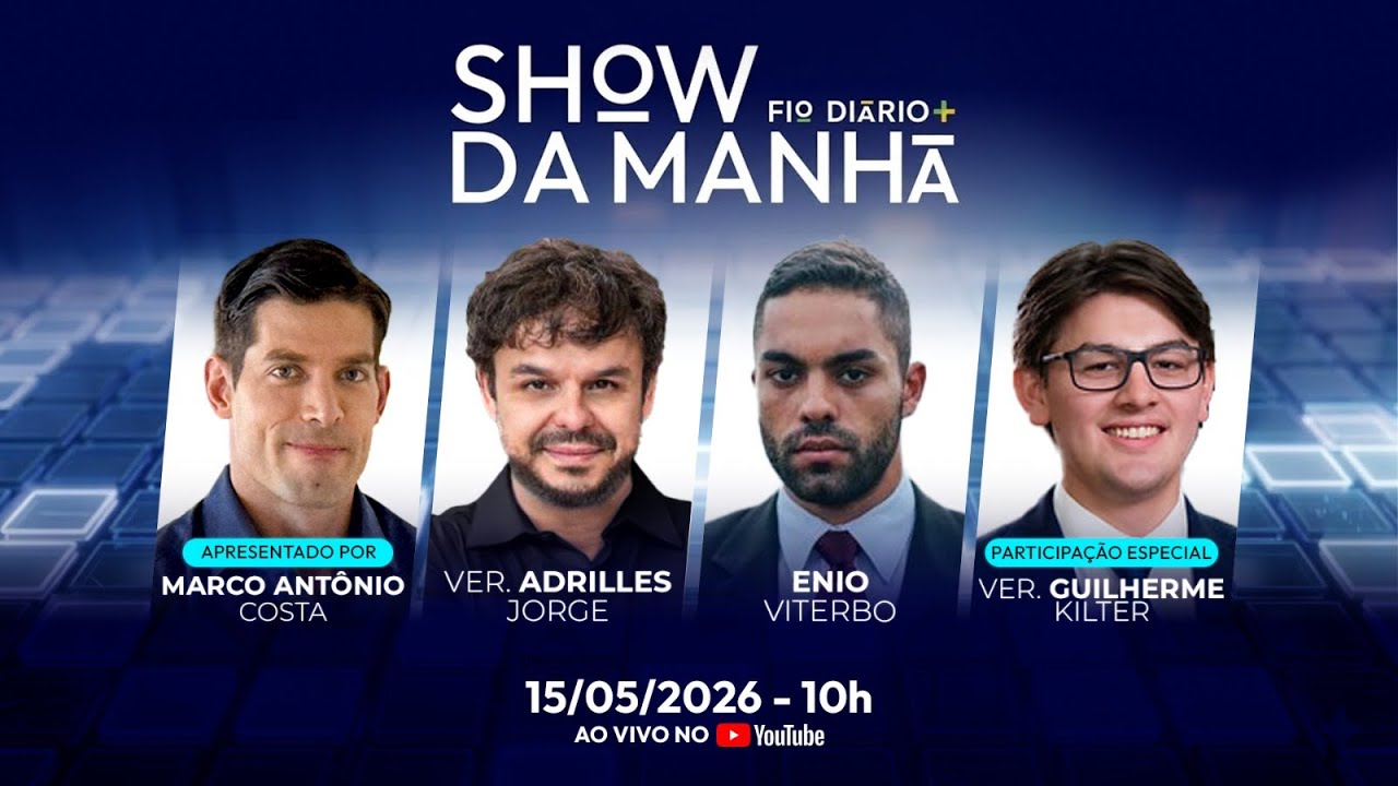 SHOW DA MANHÃ - FLÁVIO QUEBRA O SILÊNCIO - GILMAR X DELTAN  - 15/05/2026