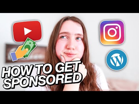 How To Get Sponsored on YouTube | Land PAID Brand Deals!