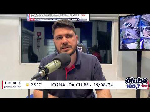 Jornal da Clube - 15/08/2024 - Edição do Almoço