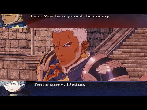 Fire Emblem Warriors: Three Hopes - Ashe vs Dedue Unique Dialogue At Fhirdiad