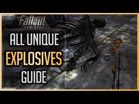 Fallout New Vegas - All Unique Explosives Guide