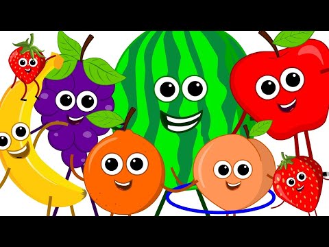 Learn 40 Common Fruits Names for Kids |  FRUITS in ENGLISH for kids | Preschool Learning for Toddler