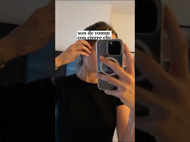 Vídeo relacionado con ORAZIO - Pendientes de pulsera ajustable de plata de ley 925, chapado en oro de 14 K, no piercing, falso helix cartílago, pendientes de manga conca, plata de ley, Plata de ley