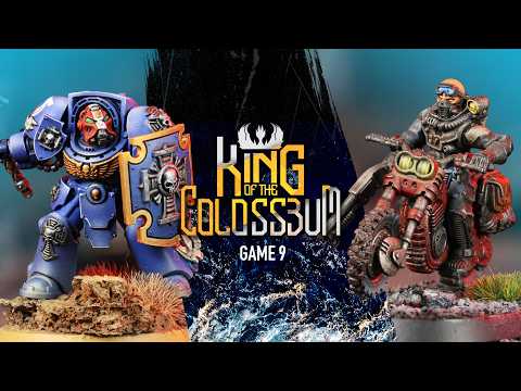 Ultramarines enter the Colosseum vs Genestealer Cult. King of the Colosseum Warhammer 40k