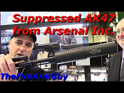 Suppressed AK47 from Arsenal Inc. - TheFireArmGuy