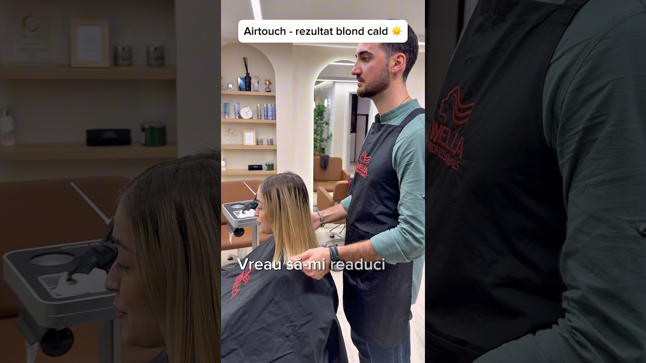 Airtouch blond corecție culoare – Women Couture București