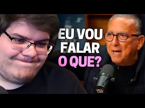 CASIMIRO REAGE: GALVÃO BUENO SENDO SINCERO COM IGOR (E CASIMIRO) - FLOW PODCAST | Cortes do Casimito