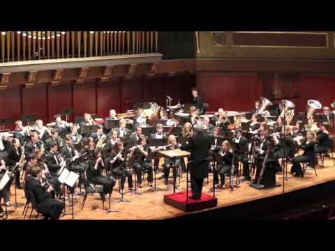UMich Symphony Band - J.S. Bach Toccata & Fugue (excerpt)