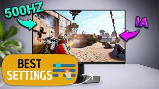 Best Setting MSI MPG 271QR QD-OLED X50 🔥 Ajustes de la bestia de 27" WQHD 500Hz True Black 500 Hz
