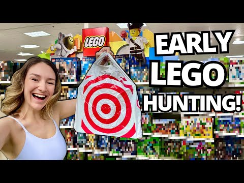 FINDING LEGO SETS EARLY!!