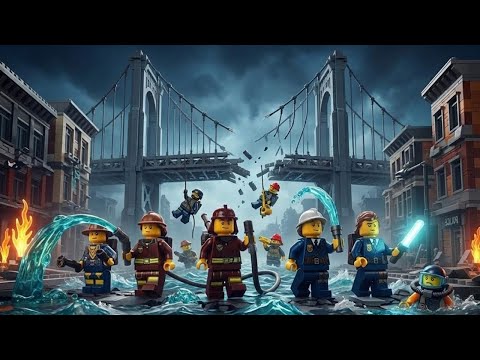 LEGO City: Bridge Collapse Rescue 🌉💥 Dream Lego