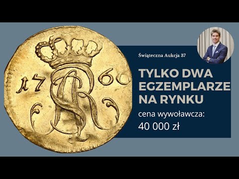 Złota monet króla Poniatowskiego - Tylko dwa egzemplarze na rynku numizmatycznym | Aukcja Niemczyk