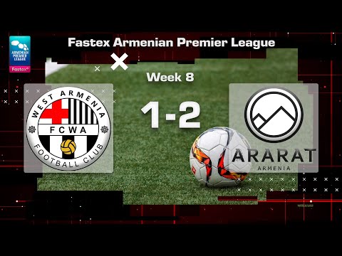 West Armenia - Ararat-Armenia 1:2, Fastex Armenian Premier League 2024/25, Week 08