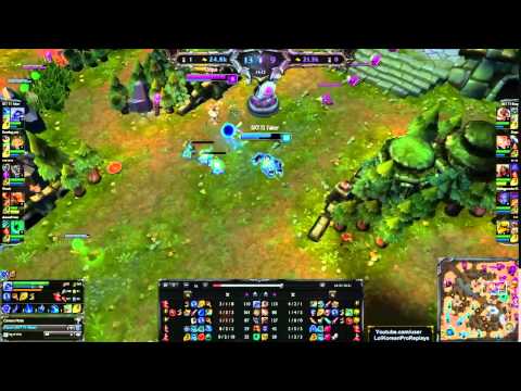 SKT T1 Faker Xerath vs Lux Mid Lane Ranked Challenger Korea