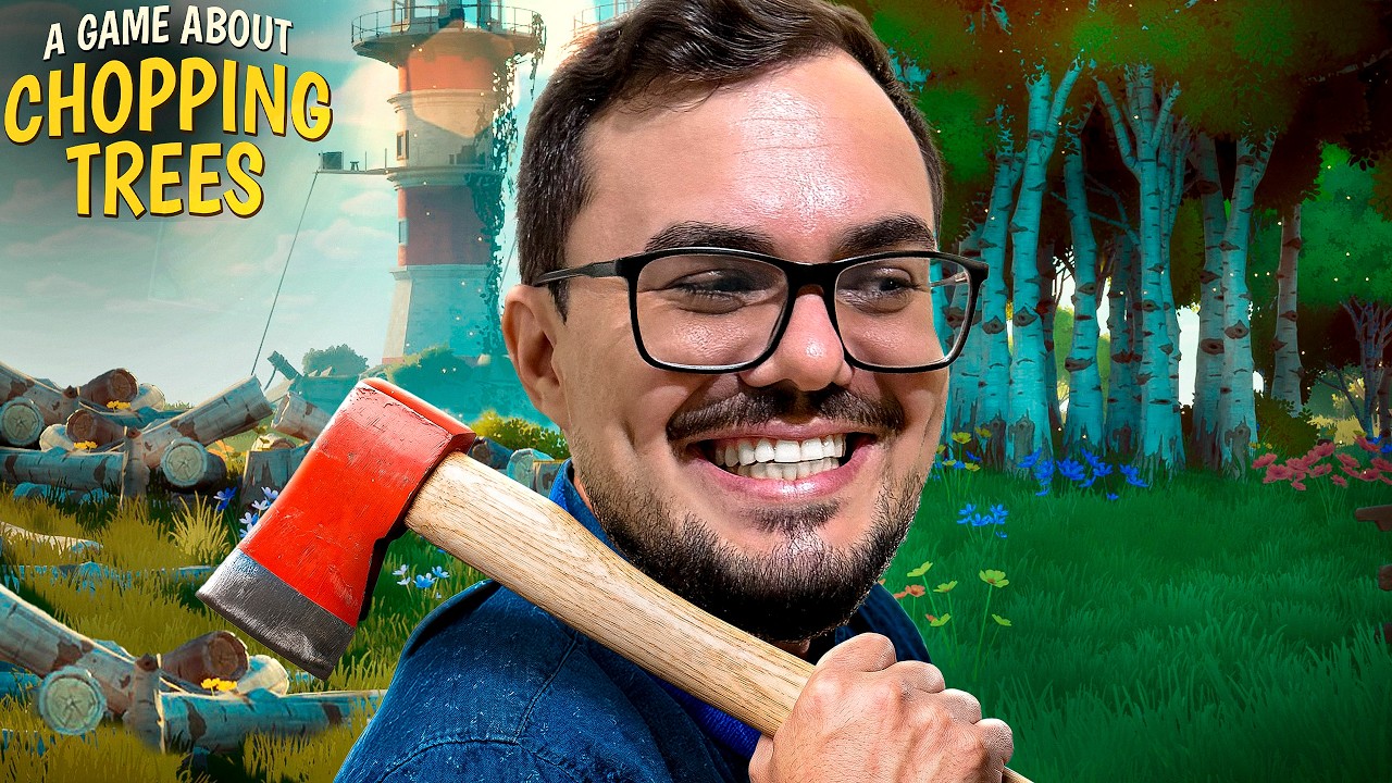 UM JOGO SOBRE CORTAR ARVORES - A Game About Chopping Trees