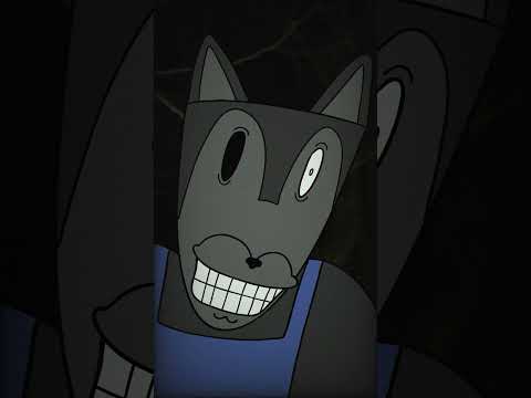 OPEN THE DOOR!!! | The Three Little Pigs Analog Horror (ANIMATION)  #animation #analoghorror