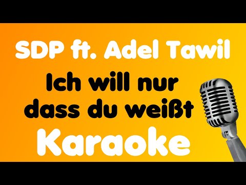 SDP • Ich will nur dass du weißt (feat. Adel Tawil) • Karaoke