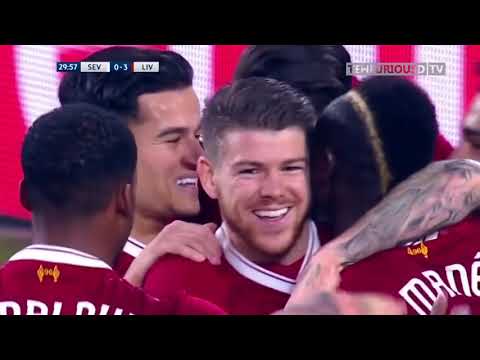Sevilla vs Liverpool 3 3 All Goals and Highlights with English Commentary UCL 2017 18 HD 720p   YouT