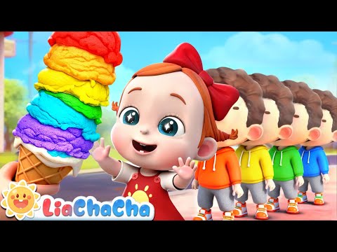 Line Up Song | EP243 | Wait Your Turn | Learn Good Habits | Nursery Rhymes & Kids Songs | LiaChaCha